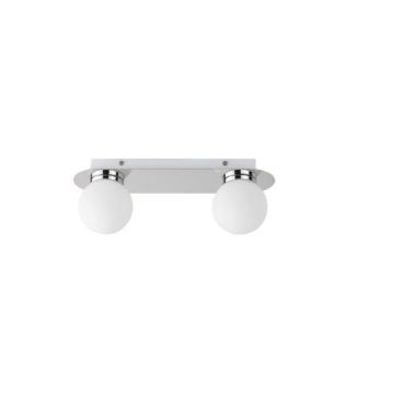 Plafoniera baie Rabalux Becca 2111 2x28W metal crom