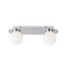 Plafoniera baie Rabalux Becca 2111 2x28W metal crom