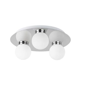 Plafoniera baie Rabalux Becca 2113 3x28W metal crom