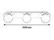Plafoniera Rabalux Becca 2112 3x28W metal crom