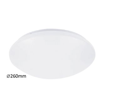 Plafoniera LED  baie Rabalux Lucas 3437 12W 900lm metal alb