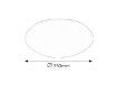 Plafoniera LED  baie Rabalux Lucas 3438 18W 1350lm metal alb