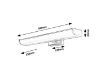 Aplica baie LED Rabalux Evron 5062 5W 400lm metal crom