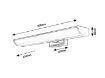 Aplica baie LED Rabalux Evron 5063 7.5W 600lm metal crom
