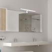 Aplica baie LED Rabalux Levon 2114 8W 560lm plastic crom