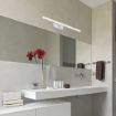 Aplica baie LED Rabalux Albina 1449 12W 795lm metal alb mat