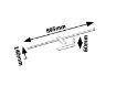Aplica baie LED Rabalux Albina 1464 18W 900lm metal alb