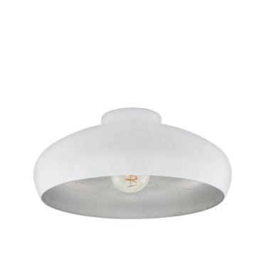Plafoniera bucatarie Eglo Mogano White-Silver 94548 otel alb