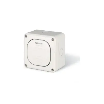Intrerupator aparent Scame Protecta 1P 10A 95x95mm IP66 137.5011