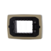 Rama decorativa Gewiss Chorus 3 module cu protectie IP55 alba GW16703TB