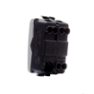 Intrerupator LED modular cap scara Gewiss Chorus 1 modul 16A alb GW10052