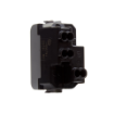 Priza modulara Gewiss Chorus standard italian 2P+E 1 modul 16A titan GW14203