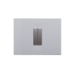 Rama decorativa Gewiss Chorus Monochrome Geo 1 modul alba GW16401TB