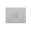 Rama decorativa Gewiss Chorus Monochrome Geo 1 modul alba GW16401TB