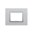 Rama decorativa Gewiss Chorus Lux 3 module alba GW16203TB