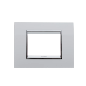 Rama decorativa Gewiss Chorus Lux 3 module alba GW16203TB
