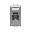 Priza modulara telefon Gewiss Chorus RJ11 titan 1 modul GW14401