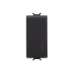 Intrerupator LED modular cap cruce Gewiss Chorus 1 modul 16A negru GW12092