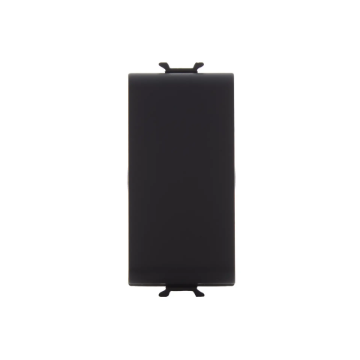 Intrerupator modular cap cruce 1 modul 16A Gewiss Chorus negru GW12091