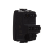 Intrerupator modular cap cruce 1 modul 16A Gewiss Chorus negru GW12091