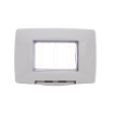 Rama decorativa Gewiss Chorus 3 module cu protectie IP55 alba GW16703TB