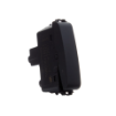 Intrerupator modular Gewiss Chorus 10AX 1/2 modul negru IP20 GW12021