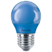 Bec LED Philips Party Blue 3.1W 300LM E27 P45 PS03431