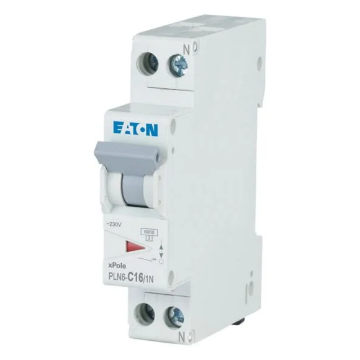 Siguranta automata 1P+N 16A 6KA PLN6-C16/1N