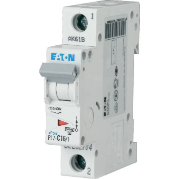 Siguranta automata Eaton PL7-C16/1 1P 16A 10kA 262704