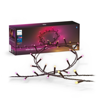 Lumini pe cablu Philips Hue Festavia 28W 2x20m 500LEDs RGBW