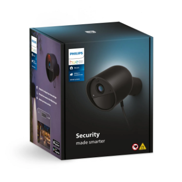 Camera video Philips Hue Secure Black Cablu 1080P IP65