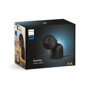 Camera video Philips Hue Secure Desktop Black Cablu 1080P IP65