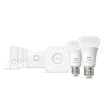 Starter Kit Philips Hue Secure 2x9W E27 Bridge Senzor Miscare Contact