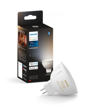 Bec LED Philips Hue BT 5.1W GU5.3 400lm 12V White Ambiance