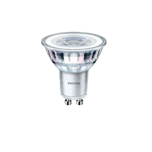 Bec LED Philips CorePro 4.6W GU10 PAR16 370lm lumina calda PS02912