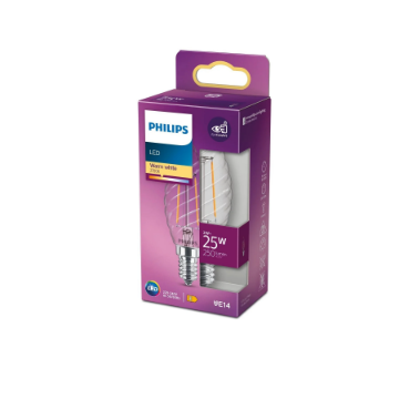 Bec LED Philips 2W E14 ST35 250lm lumina calda PS04072