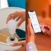 Set 3 becuri LED Philips Smart E27 A60 8.5W 806lm Full Color