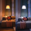 Set 3 becuri LED Philips Smart E27 A60 8.5W 806lm Full Color