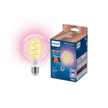 Bec LED Philips Smart E27 G95 6.3W 470lm Full Color