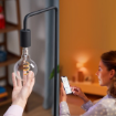 Bec LED Philips Smart E27 G95 6.3W 470lm Full Color