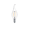 Bec LED Philips 2W E14 BA35 250lm lumina calda PS04101