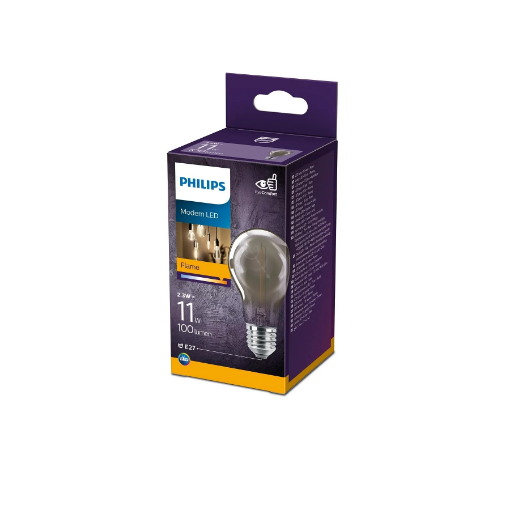 Bec LED Philips 2.3W E27 A60 100lm lumina calda PS04102