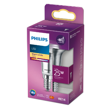 Bec LED Philips 1.4W E14 R50 105lm lumina calda PS04152