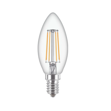 Bec LED Philips CorePro 4.3W E14 B35 470lm lumina calda PS04393