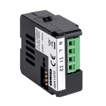 Interfata de contact Gewis ChoruSmart 2 canale 230V ZIGBEE GWA1502
