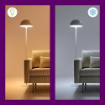 Set 3 becuri LED WiZ Connected E27 A60 8.5W 806lm RGBW