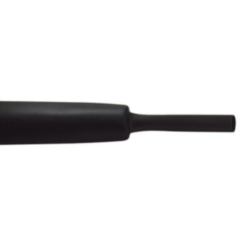 Tub termocontractabil Cellpack 457284 tip SR1F fara adeziv negru 25.4-12.7 / 1000 mm