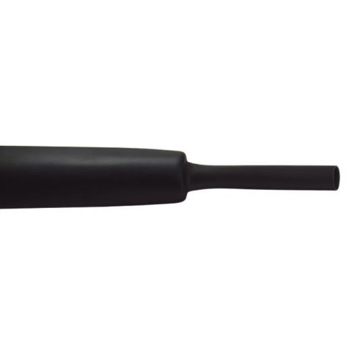 Tub termocontractabil Cellpack 457284 tip SR1F fara adeziv negru 25.4-12.7 / 1000 mm