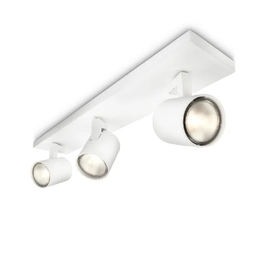 Plafoniera spot Philips Vilnius White 3x50W GU10 IP20
