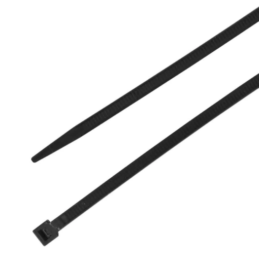 Set coliere PVC Scame 360x9mm negru set 100 bucati 839.39/9350